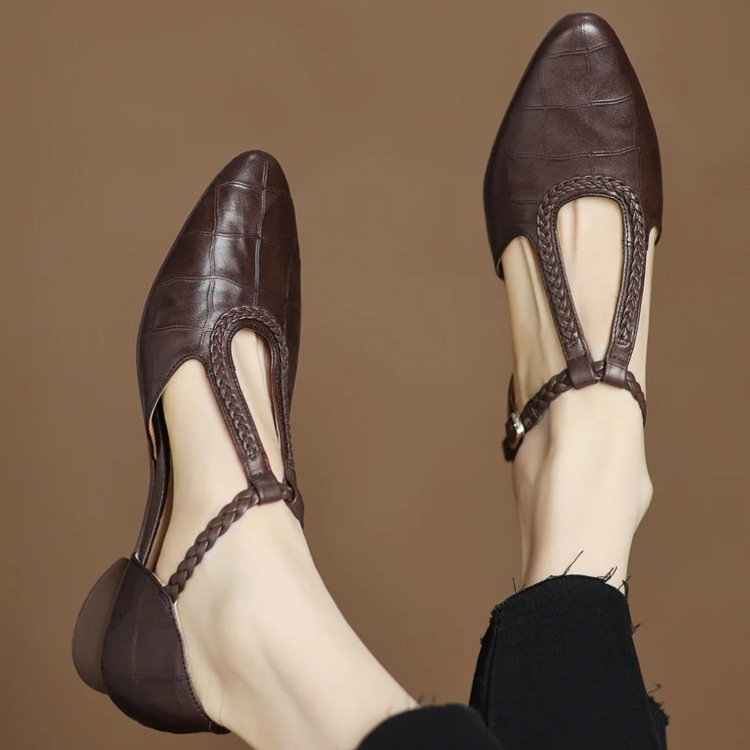 Sarah™ - Kepa Leather Mary Janes