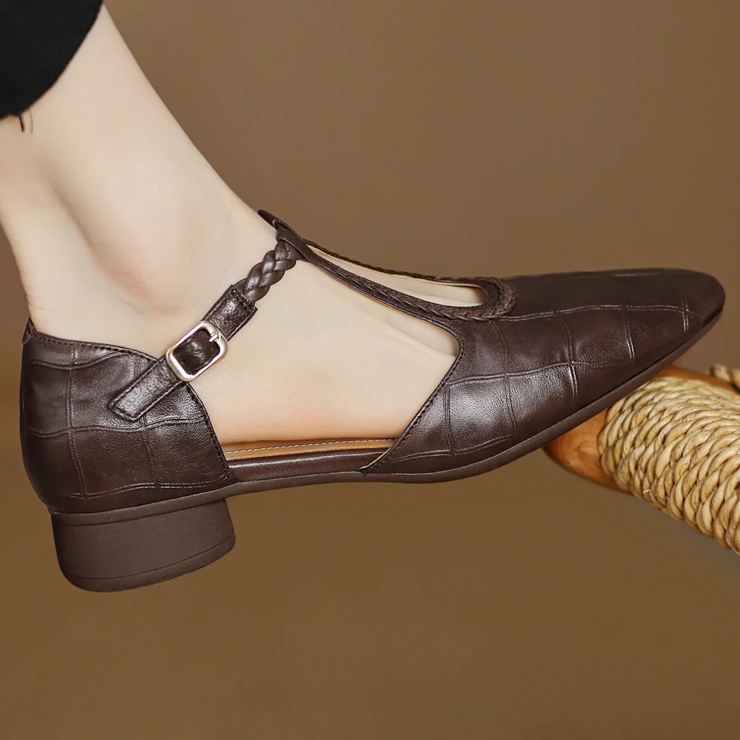 Sarah™ - Kepa Leather Mary Janes