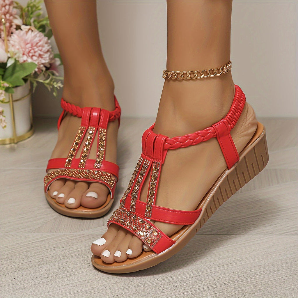 Trudy™ | Orthopedic Ibiza-style wedge sandals