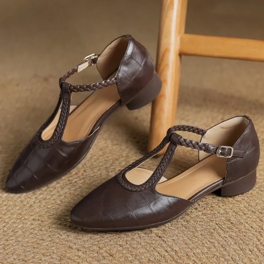 Sarah™ - Kepa Leather Mary Janes