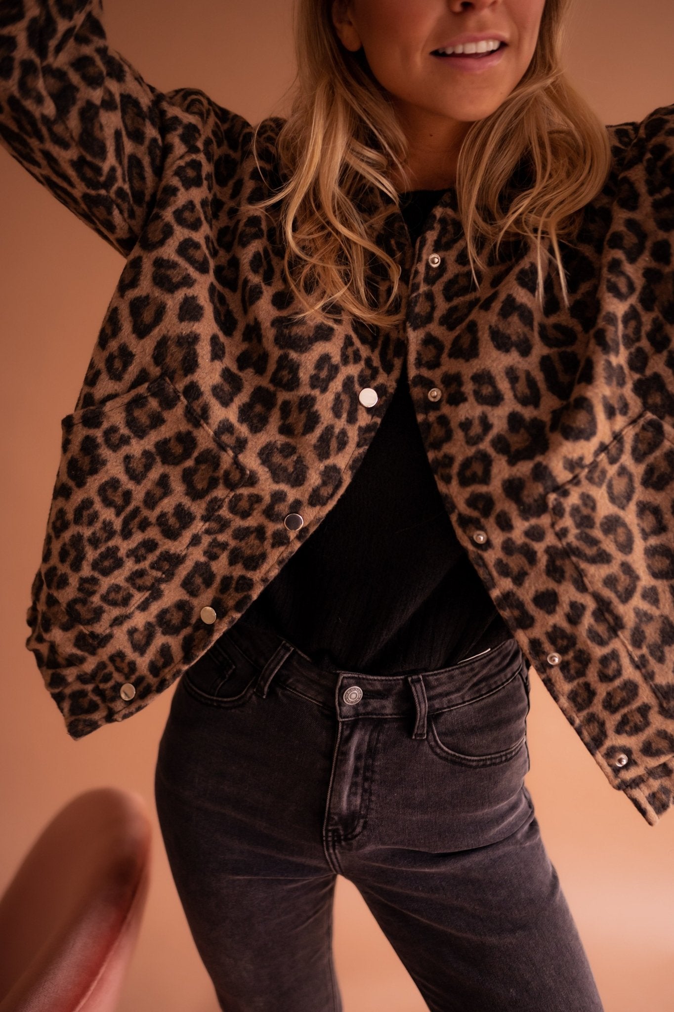 Charlene | Trendy Leopard Jacket
