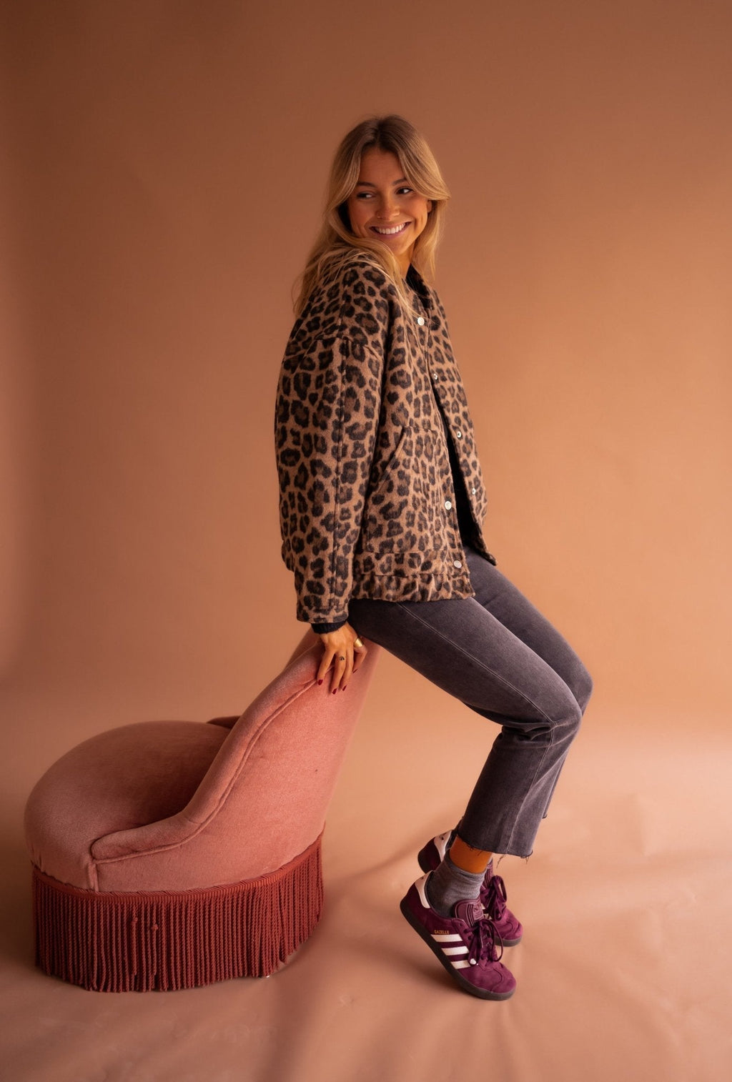 Charlene | Trendy Leopard Jacket