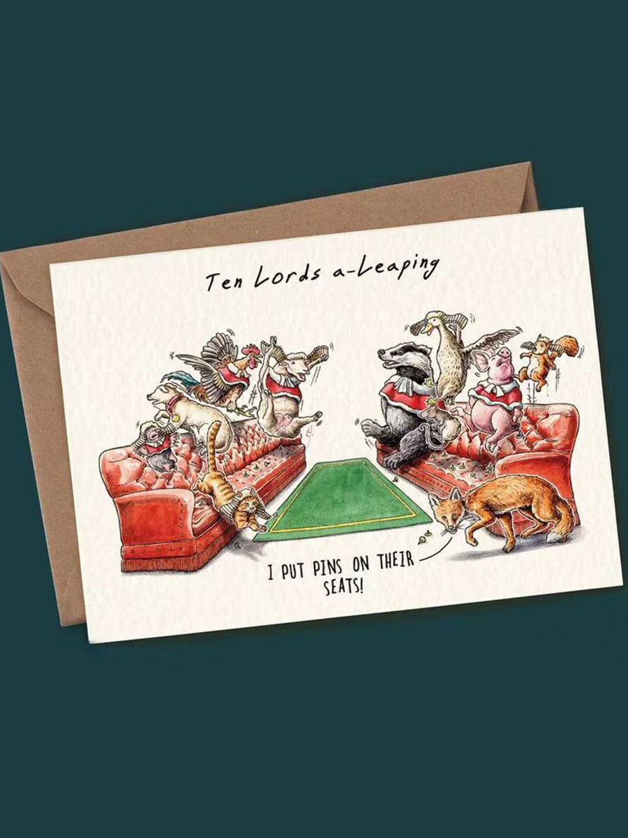 Twelve Days Of Christmas Card Set