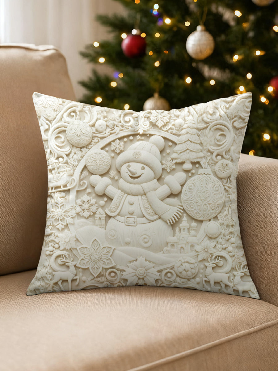 Unisex Christmas Printed Pillow