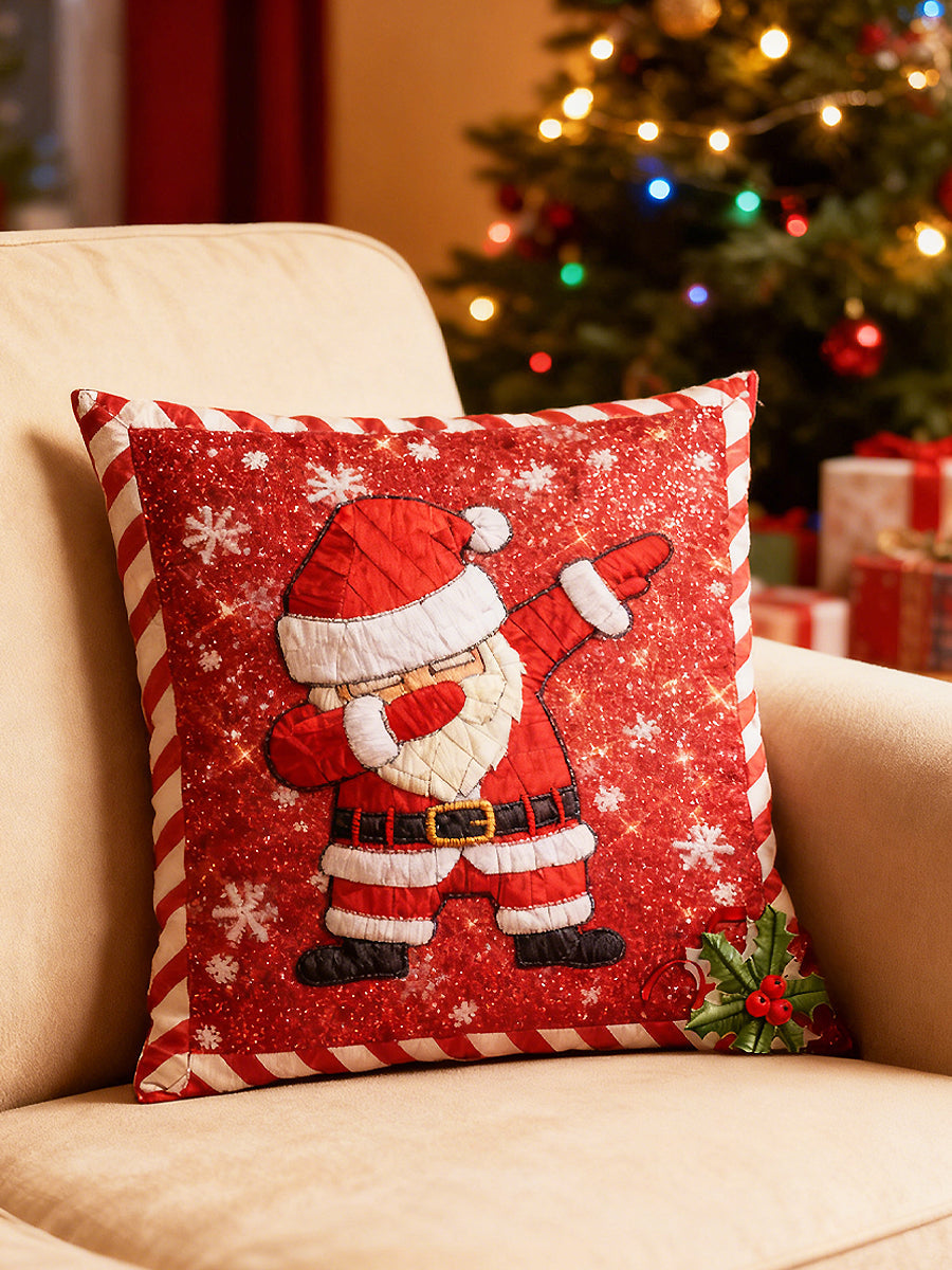 Fun Christmas Santa Cushion